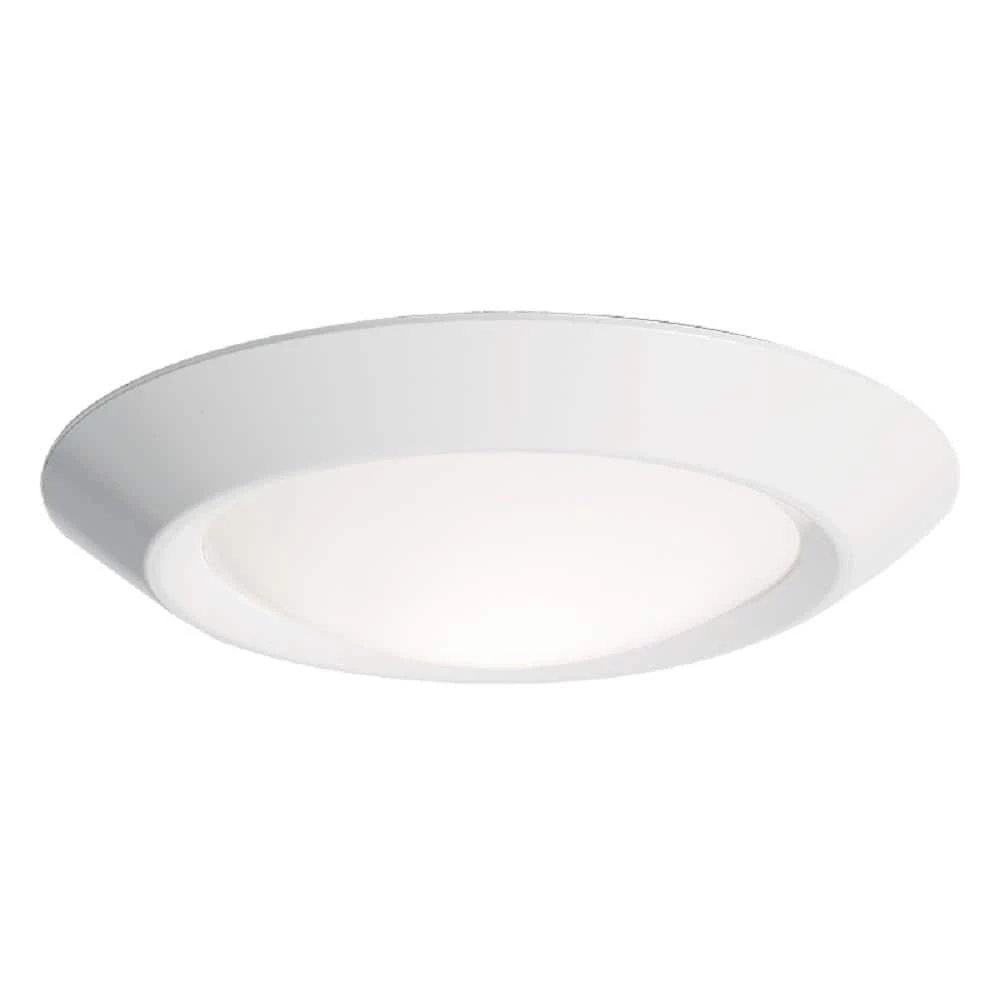 6RLS 10-Watt 700-Lumens 2700K 90CRI White Integrated LED Ceiling Flush Mount by Juno 1 6RLS 10-Watt 700-Lumens 2700K 90CRI White Integrated LED Ceiling Flush Mount by Juno