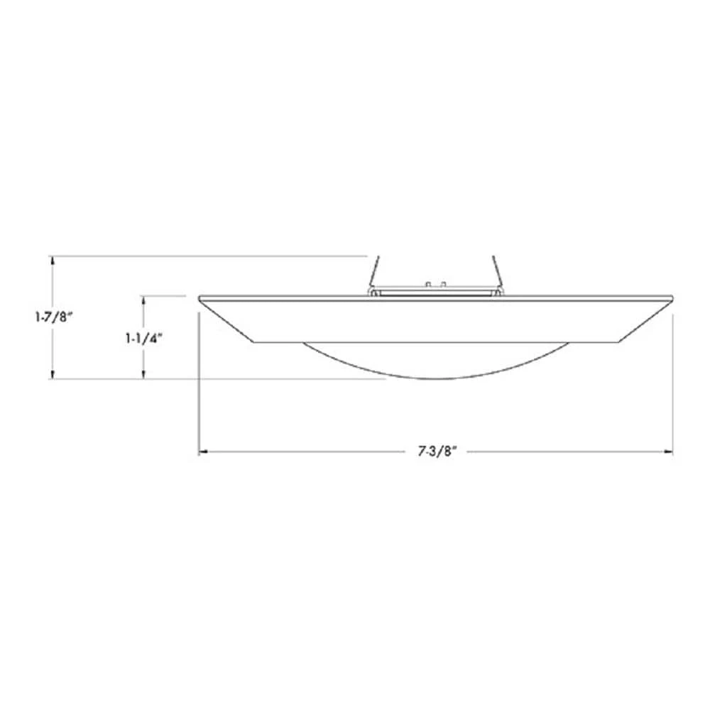 6RLS 10-Watt 700-Lumens 2700K 90CRI White Integrated LED Ceiling Flush Mount by Juno 2 6RLS 10-Watt 700-Lumens 2700K 90CRI White Integrated LED Ceiling Flush Mount by Juno - Image 2