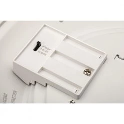 8.39 in. 1-Light White Selectable LED Flush Mount With Motion Sensor by Juno -Deals Juno Store white juno flush mount lights jsbt 6in sww2 90cri pir mw m6 44 1000