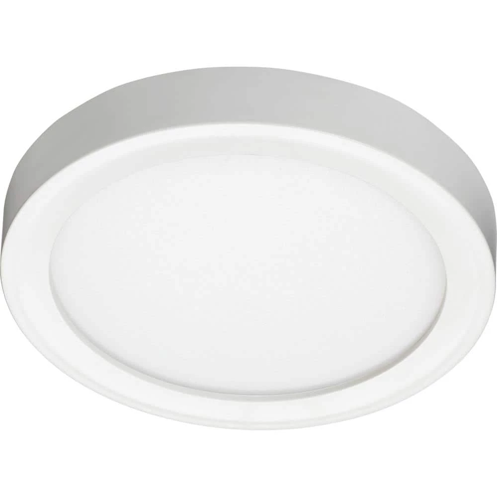 JSF Slimform 10-Watt White Integrated LED Ceiling Light Flush mount by Juno 1 JSF Slimform 10-Watt White Integrated LED Ceiling Light Flush mount by Juno