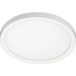 Slimform Led 7 in. 13-Watts 3000k Surface Mount Downlight for J-Box Installation in Dimmable White by Juno